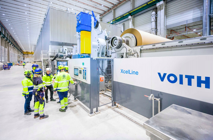 Voith's Papermaking Academy helps start up SCA's PM 2 in Obbola